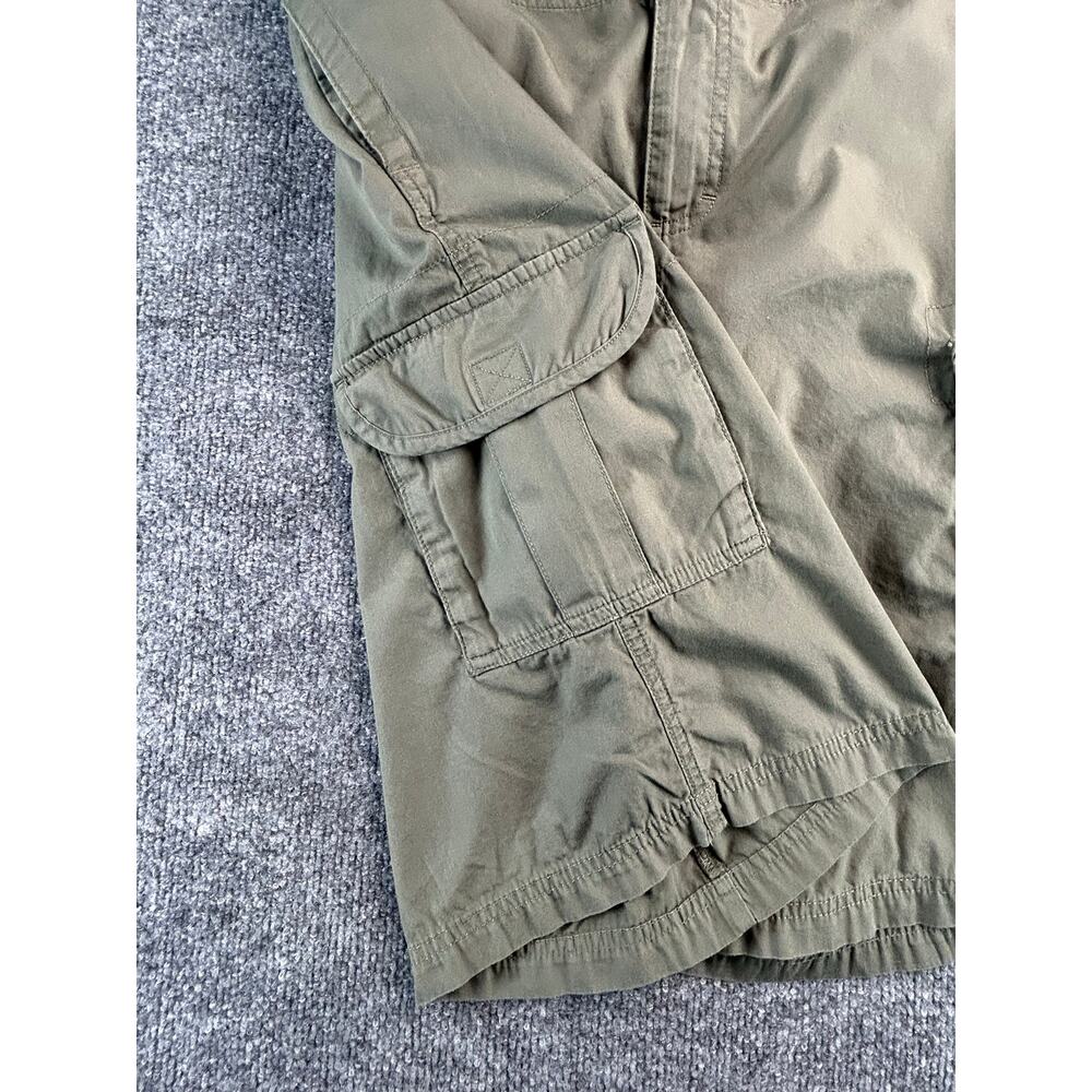 SB Nike Sportswear Cargo Shorts M Size Large Olive Green Cotton Utility Shorts - Picture 5 of 7